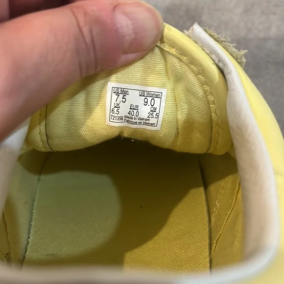 Leather yellow Vans - Picture 6 of 6